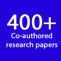 Fact: 400+ Co-Authored Research Papers